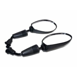 mirror set - universal - gy 6 - 10mm - black. Mirror - BM 100/GY 6/CG 125 - 10mm